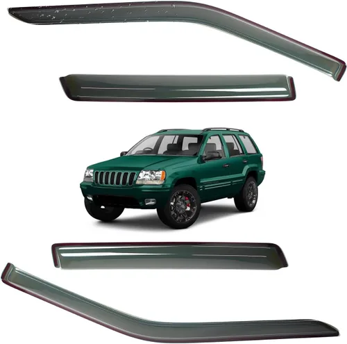 Miniatura 43 de Viseras para ventanas para Mazda 3 Sedán 4 puertas 2004 2005 2006 2007 2008 2009 estilo JDM Mugen, deflector de viento, protector solar y de lluvia