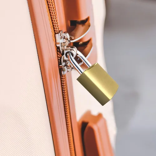 Miniatura 5 de Cerraduras de equipaje pequeñas con llaves, mini candados de metal para maleta de viaje, mochila de viaje, equipaje