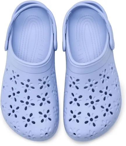 Miniatura 2 de Crocs Zuecos clásicos con estampado floral unisex para adultos