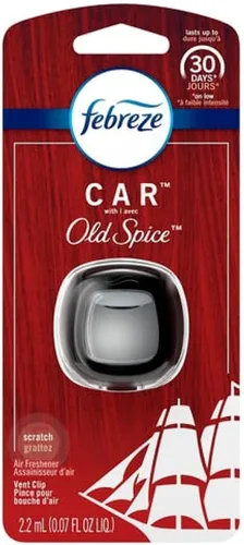 Miniatura 10 de Febreze Ambientador para automóvil, juego de 5 clips de aroma de ganancia más estuche de almacenamiento adicional