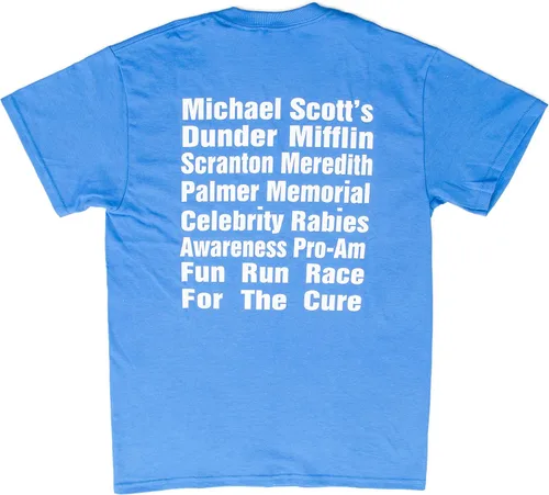 Miniatura 6 de The Office Michael Scott Fun Run Race Camiseta azul