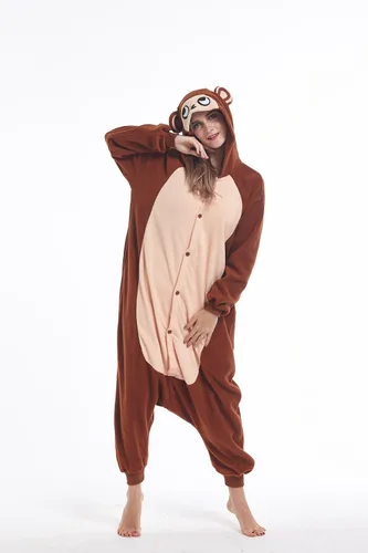 Miniatura 20 de Pijama unisex de una pieza para disfraz de animal