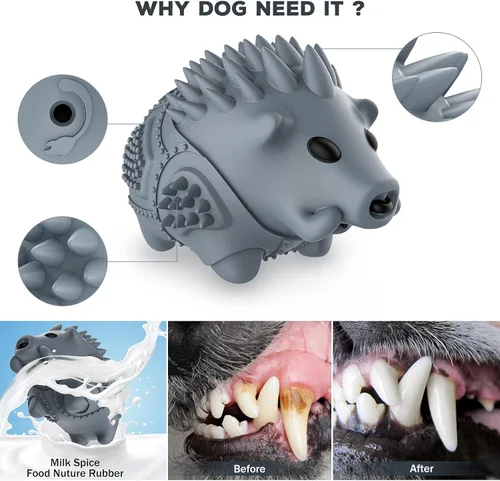 Miniatura 2 de Juguetes masticables para perros para masticadores agresivos, juguetes de huesos de perro grandes, juguetes para perros para masticadores