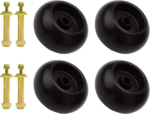 1-603299 - Rueda anticuero cabelludo para Husqvarna 5391026-43 Bad Boy 022-5234-98 Exmark 103-4051 103-7263 Toro 1-603299 y muchos orificios de
