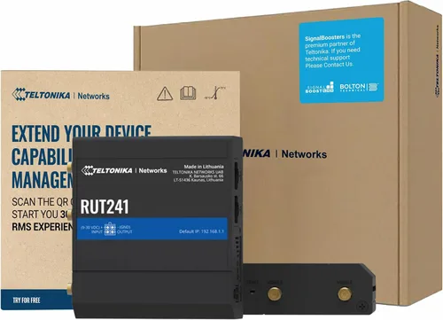 Miniatura 11 de Teltonika RUTX11 Router WiFi celular industrial con ranura para tarjeta SIM dual, 4G LTE CAT 6, velocidades de hasta 300 Mbps, conectividad LAN