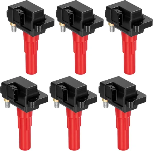 Miniatura 55 de BDFHYK Paquete de Bobina de Encendido UF350 y Bujías de Iridio 4505 Compatibles con Nissan 2002-2006 Altima 2002-2006 Sentra L4 2.5L Juego de 4