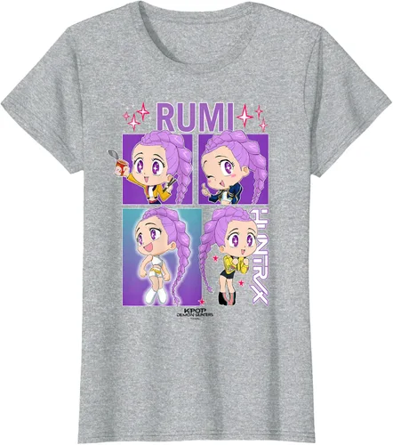 Miniatura 23 de Camiseta con licencia oficial de Kpop Demon Hunters Rumi