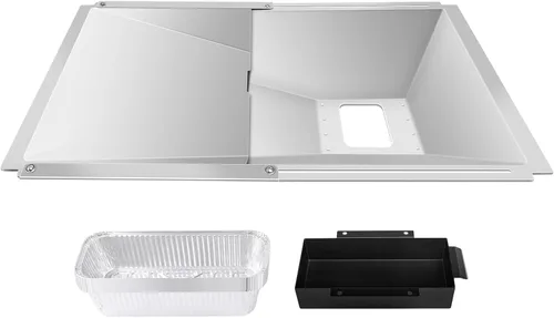 Miniatura 15 de Bandeja de goteo para parrilla Nexgrill 720-0830H para bandeja de grasa de repuesto Nexgrill Reemplazo de bandeja/caja de grasa para Nexgrill