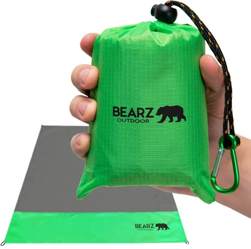 Miniatura 11 de Manta de bolsillo – Manta de playa impermeable a prueba de arena, manta de picnic impermeable, plegable, ligera y compacta para senderismo, camping