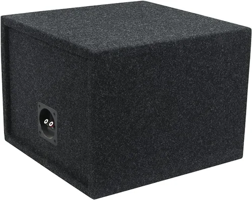 Miniatura 3 de Atrend Bbox Car Pro Audio - Cajas para Altavoces de 10 pulgadas Individual Ventilado para Subwoofer/Altavoz, MDF de Alto Grado - Terminales