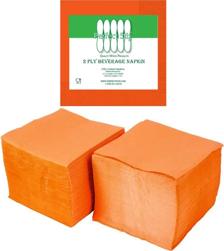 Miniatura 11 de Servilletas perfectas de 2 capas. 100ct servilletas de papel para cóctel. Dos capas., Negro, 100