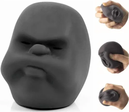 Juguetes blanditos sensoriales de cara humana para aliviar el estrés, para adultos, adolescentes y niños, juguete de descompresión para aliviar la