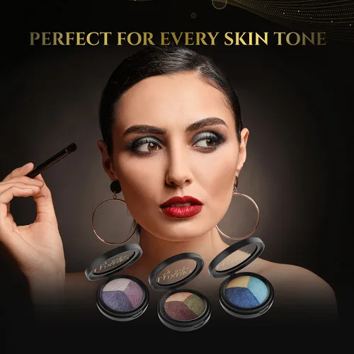 Miniatura 3 de Luxury by Sofia Sombra de ojos natural (Aqua Trio)