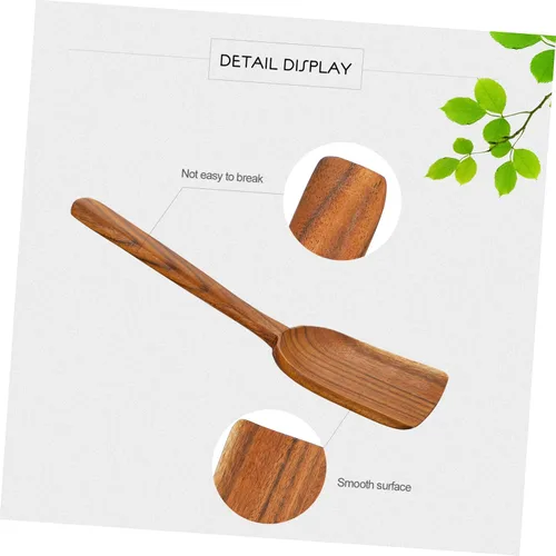 Miniatura 7 de Mikinona Pequeña espátula Utensilios de cocina Cuchara Agitar Cuchara Raspador Cuchara Herramienta de cocina Non-s Scratch Utensilios de cocina