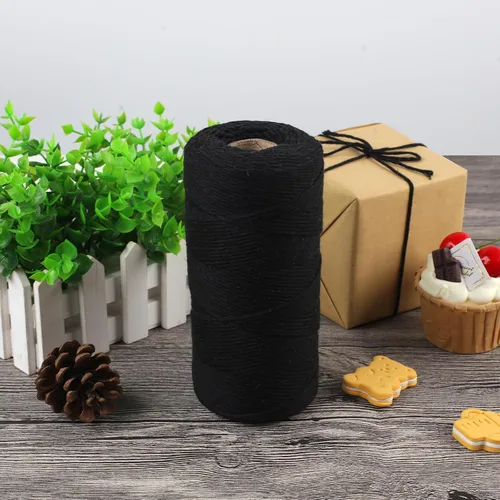 Miniatura 7 de Joyberg Cordel de Algodón: 300 m / 984 pies - Hilo para Jardinería y Manualidades