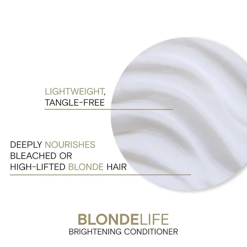 Miniatura 7 de Joico Champú y acondicionador iluminador Blonde Life Para cabello rubio Añade suavidad y suavidad Sin sulfatos Con aceite de monoi y tamanu