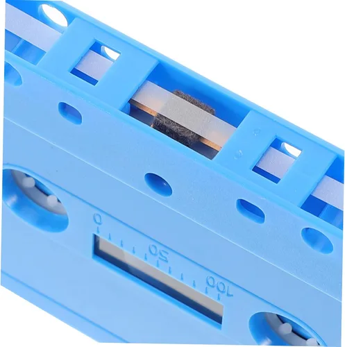 Miniatura 3 de YARNOW Caja de almacenamiento de cinta de cassette retro para decoración de casetes DIY cinta de audio decoración música Azul (Sky-Blue)