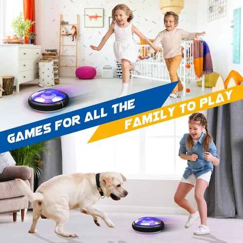 Miniatura 4 de Pelota de Fútbol Flotante Juguetes para Niños y Niñas de 3 4 5 6 7 8-12 Años, Pelota Flotante Recargable con Luces LED Coloridas y Espuma