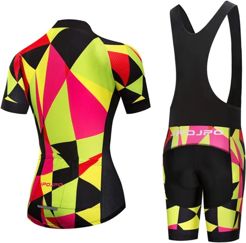 Miniatura 128 de Hotlion Conjuntos de camisetas de ciclismo para mujer, ropa de ciclismo de verano, trajes de bicicleta de carretera, ropa de ciclismo de manga corta
