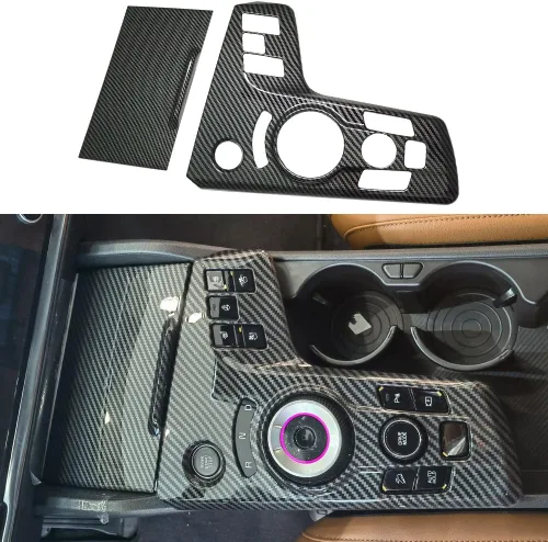Miniatura 8 de AOKIO Compatible con accesorios Kia Sportage 2023 2024 2025 Cubierta de panel de palanca de cambios de consola central