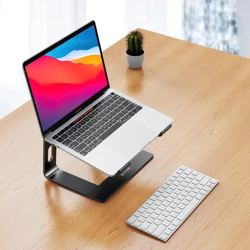 Miniatura 2 de BESIGN LS03 - Soporte elevador de aluminio para laptop, ergonómico y desmontable, elevador para computadora, compatible con MacBook Air Pro, Dell
