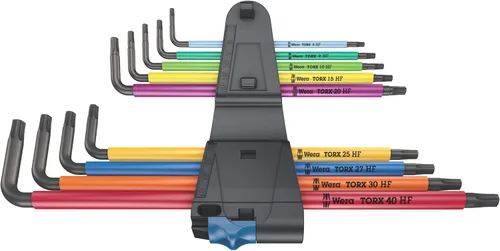 Miniatura 2 de WERA 05024470001 967/9 TX XL Multicolor HF 1 L-Key Set con función de sujeción, Largo, 9 Piezas