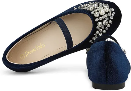 Miniatura 7 de DREAM PAIRS Mary Jane - Zapatos planos de vestir para niñas