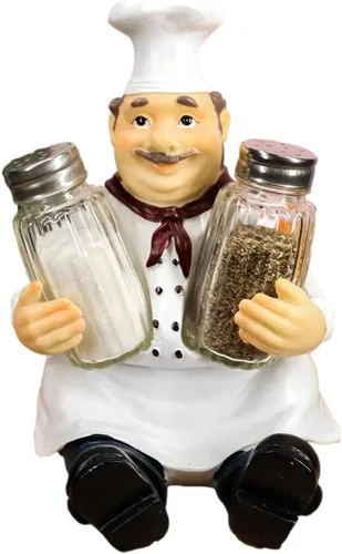 Miniatura 4 de Ebros - Figura decorativa para cocineros, cocineros, cocineros, bistró, restaurante, cocina, comedor, centro de mesa, decoración para chefs