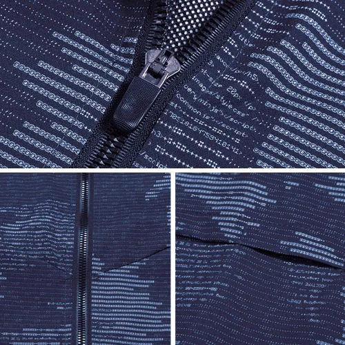 Miniatura 6 de LONGBIDA Sudadera ligera con capucha rompevientos para hombre