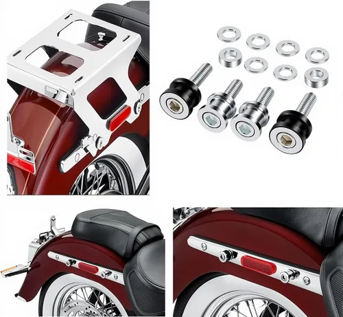 Miniatura 6 de Kit de accesorios de acoplamiento de 4 puntos compatible con Harley Touring Street Glide Road King Electra Glide Road Glide 2014-2023, accesorios