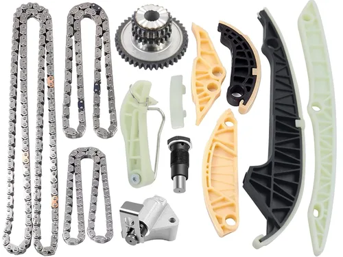 Miniatura 2 de Kit de cadena de distribución de válvulas de pistones de motor de 0.906 in para Audi A4 Q5 TT VW Jetta Golf GTI Passat CC 2.0T 06H109469T