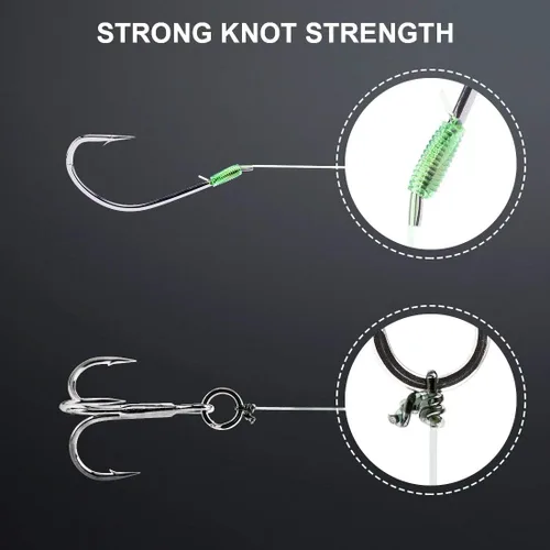 Miniatura 5 de Línea de pesca monofilamento SeaKnight Blade, 547 yardas/1094 yardas de material japonés, alta resistencia a la abrasión, baja ductilidad y memoria