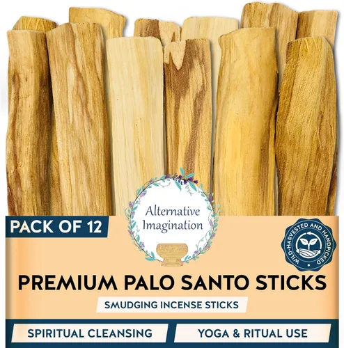 Miniatura 8 de Varillas de palo santo prémium, varillas de incienso, para purificar, limpieza, curación, meditación y alivio del estrés. 100% naturales