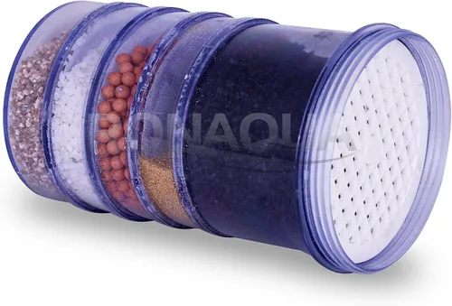Miniatura 3 de Cartucho de filtro mineral de repuesto de 5 etapas para encimera y enfriadores de agua. 5 capas de filtración y mineralización. Elimina