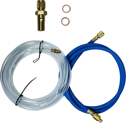 Kit de servicio de purga de aire de filtro de combustible compatible con motores Ford 6.4L Powerstroke Diesel 2008 2009 2010 F250 F350 F450 F550