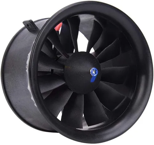 Miniatura 5 de Life EDF - Tubo de hélice de ventilador de 11 aspas de 2.520 in con motor sin escobillas para control remoto RC modelo aeronaves/drones Accesorios