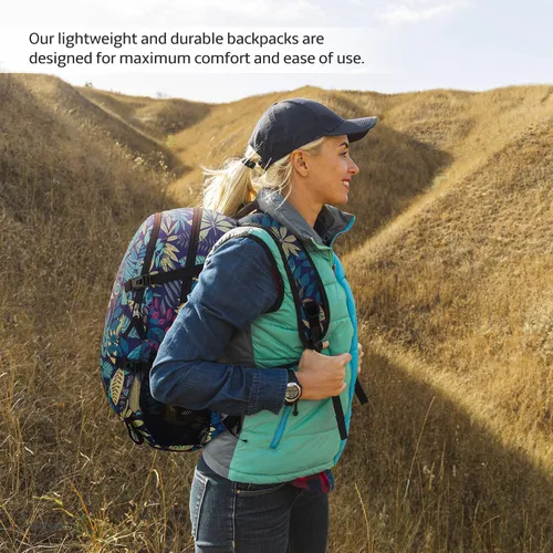 Miniatura 6 de Venture Pal Mochila de senderismo ligera plegable de 40L para viaje y camping