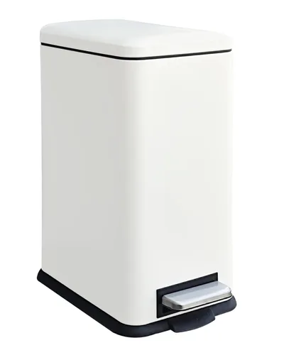 Miniatura 38 de Cubo de basura pequeño para baño con tapa, cubo de basura de 1.3 galones con cubo interior extraíble, cubo de basura delgado con tapa de cierre