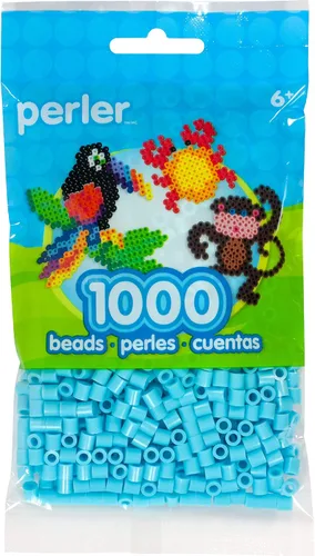 Miniatura 20 de Perler 80-15213 Cuentas fusibles para manualidades, 1000 piezas, naranja albaricoque
