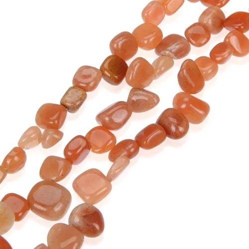 Miniatura 36 de Adabele GZ6-45 - Cuentas sueltas Keishi de pétalos de amazonita natural de 15 pulgadas a 0.787 in, forma libre, para hacer joyas artesanales