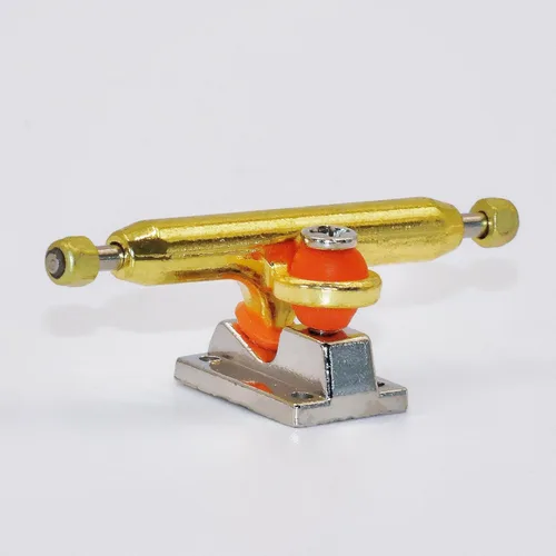 Miniatura 3 de V1 - Camiones de diapasón con bujes de uretano profesional mejorados y copa de pivote, 1.339 in 1.260 in de ancho, pasador invertido (oro, 1.260 in)