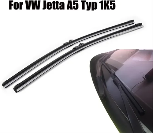 Miniatura 2 de Escobillas de limpiaparabrisas delantero compatibles con VW Jetta 5, A5, MK5, Vento 2006-2011, limpiaparabrisas y ventanas, cepillos de lluvia de 24