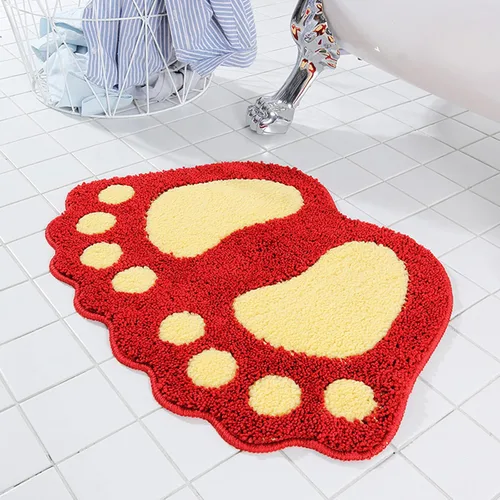 Miniatura 19 de Alfombras de baño, absorbentes de agua, antideslizantes, para usar en el baño, ducha, habitación, etc. Tapete de baño de microfibra suave, lavable a