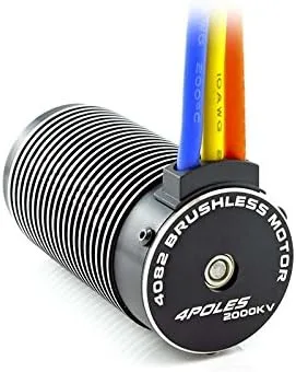 Miniatura 2 de 4082 sin escobillas, motor sin sensores, 1600KV, For1/8 RC Monster Truck/Truggy