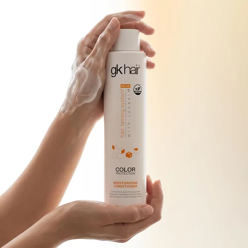 Miniatura 11 de GK HAIR Acondicionador hidratante de queratina global (10.1 fl oz/10.1 fl oz), protección del color hidratante, daño seco, rizado, encrespamiento