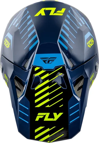 Miniatura 3 de Casco de motocicleta todoterreno Fly Racing Adult Formula CP Slice MX ATV, aprobado por DOT/FMVSS 218