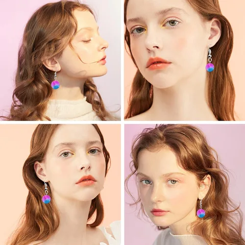 Miniatura 6 de Mini moldes redondos de silicona para aretes de oreja, molde de resina diminuta, muchos círculos, moldes de silicona, molde epoxi para aretes