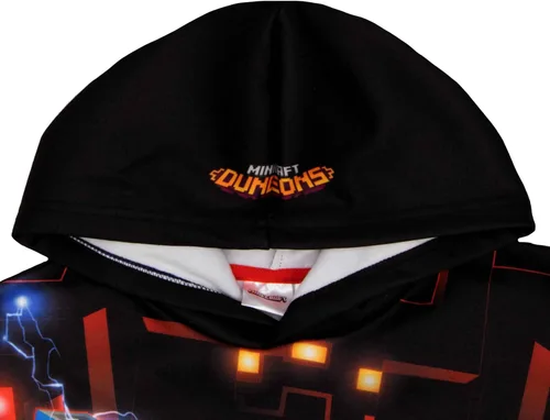 Miniatura 5 de Minecraft Sudadera con capucha sublimada de manga larga para niños y adolescentes