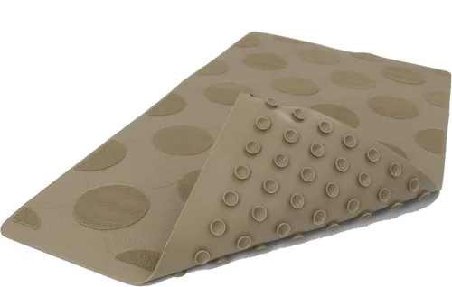 Miniatura 11 de SafeLand - Tapete antideslizante para baño, ducha, bañera, material TPR, ecológico, sin PVC, lavable a máquina, sin olor, con potentes ventosas