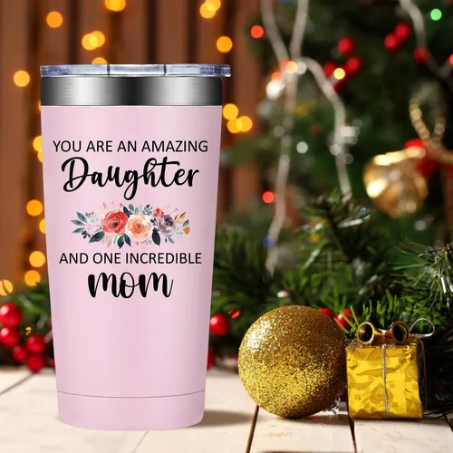 Miniatura 7 de Grifarny Daughter Gifts from Mom, Dad - Mothers Day, Valentines Day Gifts for Daughters Adult - You are an Amazing Daughter Tumbler 20 oz